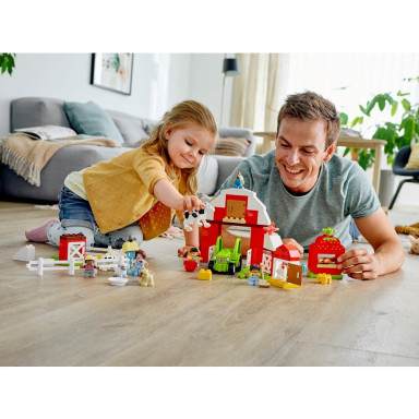 LEGO 10952 Duplo Stodoła, traktor i zwierzęta gospodarskie – zdjęcie