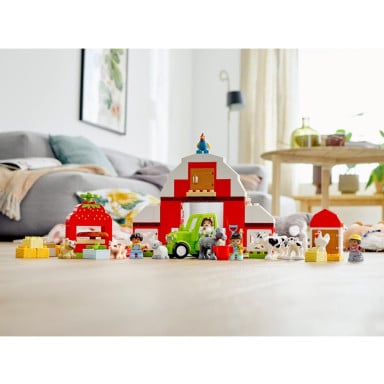 LEGO 10952 Duplo Stodoła, traktor i zwierzęta gospodarskie – zdjęcie