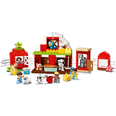 LEGO 10952 Duplo Stodoła, traktor i zwierzęta gospodarskie – zdjęcie