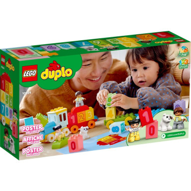 LEGO 10954 Duplo Pociąg z cyferkami — nauka liczenia – zdjęcie