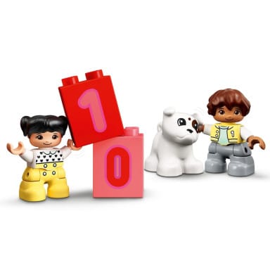 LEGO 10954 Duplo Pociąg z cyferkami — nauka liczenia – zdjęcie