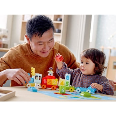 LEGO 10954 Duplo Pociąg z cyferkami — nauka liczenia – zdjęcie