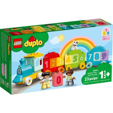 LEGO 10954 Duplo Pociąg z cyferkami — nauka liczenia – zdjęcie