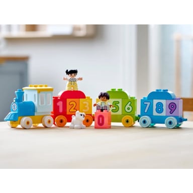 LEGO 10954 Duplo Pociąg z cyferkami — nauka liczenia – zdjęcie