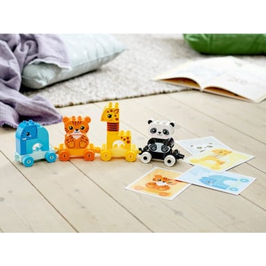 LEGO 10955 Duplo Pociąg ze zwierzątkami – zdjęcie