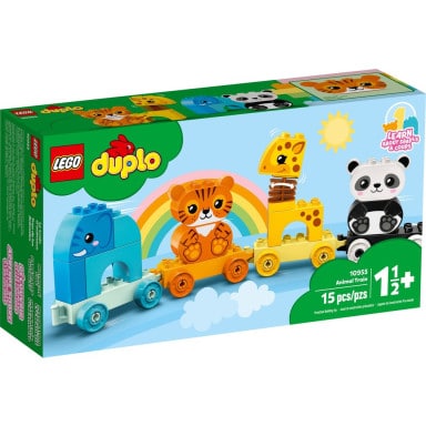 LEGO 10955 Duplo Pociąg ze zwierzątkami – zdjęcie