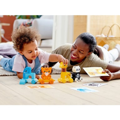 LEGO 10955 Duplo Pociąg ze zwierzątkami – zdjęcie