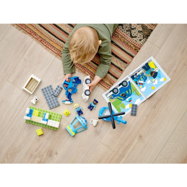 LEGO 10959 Duplo Posterunek policji i helikopter – zdjęcie