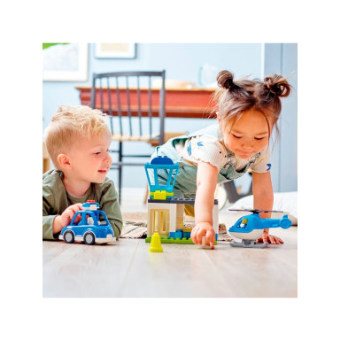 LEGO 10959 Duplo Posterunek policji i helikopter – zdjęcie