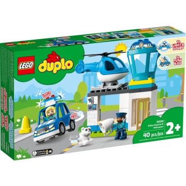 LEGO 10959 Duplo Posterunek policji i helikopter – zdjęcie