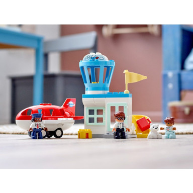 LEGO 10961 Duplo Samolot i lotnisko – zdjęcie