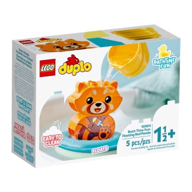 LEGO 10964 Duplo Zabawa w kąpieli: pływająca czerwona panda – zdjęcie