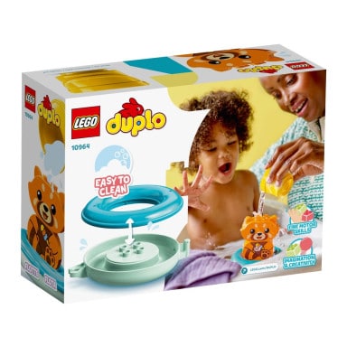 LEGO 10964 Duplo Zabawa w kąpieli: pływająca czerwona panda – zdjęcie