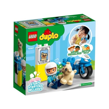 LEGO 10967 Duplo Motocykl policyjny – zdjęcie