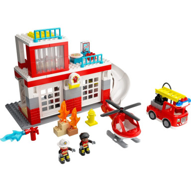 LEGO 10970 Duplo Remiza strażacka i helikopter – zdjęcie