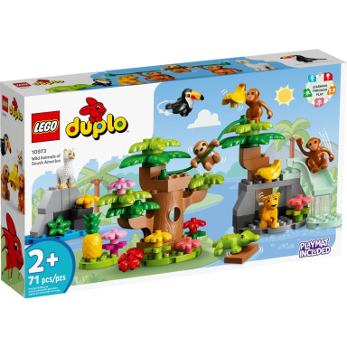 LEGO 10973 Duplo Dzikie zwierzęta Ameryki Południowej – zdjęcie