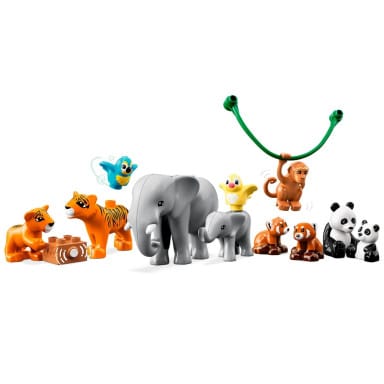 LEGO 10974 Duplo Dzikie zwierzęta Azji – zdjęcie