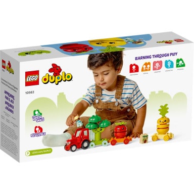 LEGO 10982 Duplo Traktor z warzywami i owocami – zdjęcie