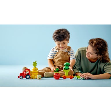 LEGO 10982 Duplo Traktor z warzywami i owocami – zdjęcie