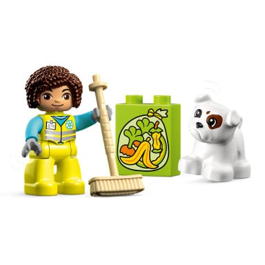 LEGO 10987 Duplo Ciężarówka recyklingowa – zdjęcie