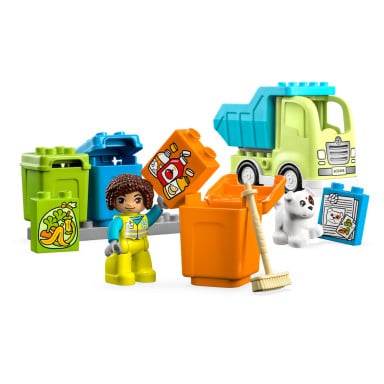 LEGO 10987 Duplo Ciężarówka recyklingowa – zdjęcie