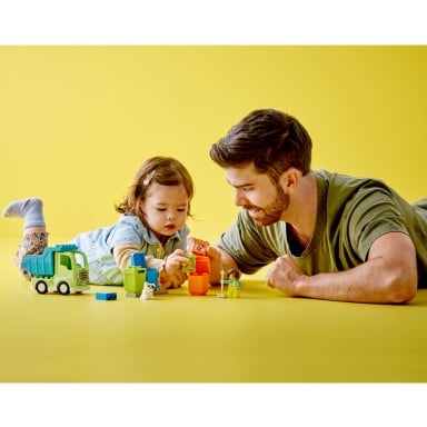 LEGO 10987 Duplo Ciężarówka recyklingowa – zdjęcie