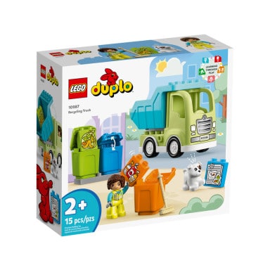 LEGO 10987 Duplo Ciężarówka recyklingowa – zdjęcie