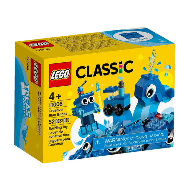 LEGO 11006 Classic Niebieskie klocki kreatywne – zdjęcie