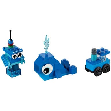 LEGO 11006 Classic Niebieskie klocki kreatywne – zdjęcie