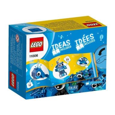 LEGO 11006 Classic Niebieskie klocki kreatywne – zdjęcie