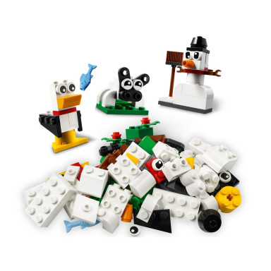 LEGO 11012 Classic Kreatywne białe klocki – zdjęcie