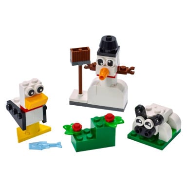 LEGO 11012 Classic Kreatywne białe klocki – zdjęcie