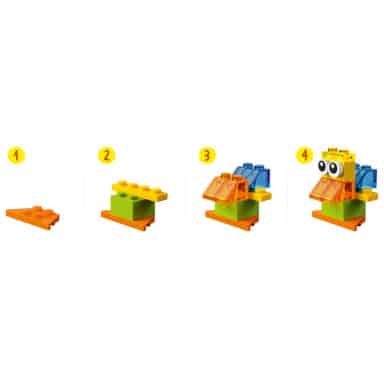 LEGO 11013 Classic Kreatywne przezroczyste klocki – zdjęcie