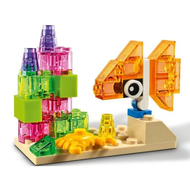LEGO 11013 Classic Kreatywne przezroczyste klocki – zdjęcie