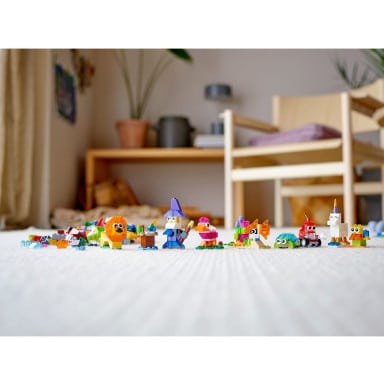 LEGO 11013 Classic Kreatywne przezroczyste klocki – zdjęcie