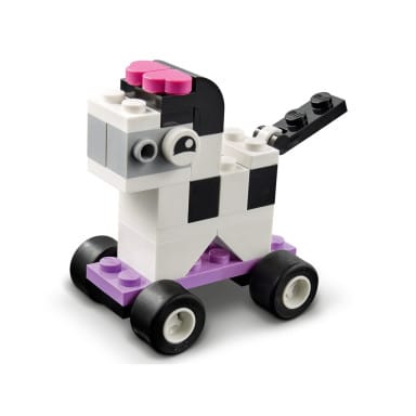 LEGO 11014 Classic Klocki na kołach – zdjęcie