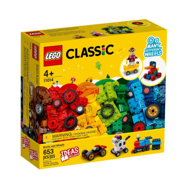 LEGO 11014 Classic Klocki na kołach – zdjęcie