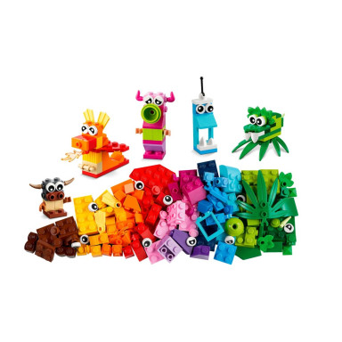 LEGO 11017 Classic Kreatywne potwory – zdjęcie