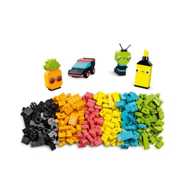 LEGO 11027 Classic Kreatywna zabawa neonowymi kolorami – zdjęcie