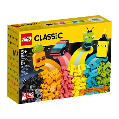 LEGO 11027 Classic Kreatywna zabawa neonowymi kolorami – zdjęcie