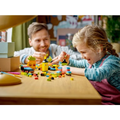 LEGO 11027 Classic Kreatywna zabawa neonowymi kolorami – zdjęcie