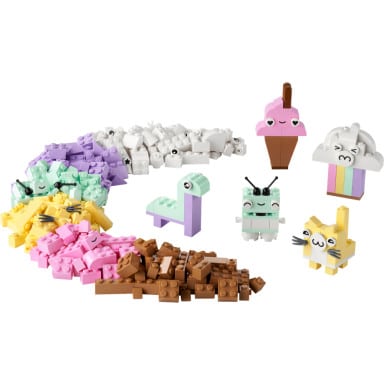 LEGO 11028 Classic Kreatywna zabawa pastelowymi kolorami – zdjęcie