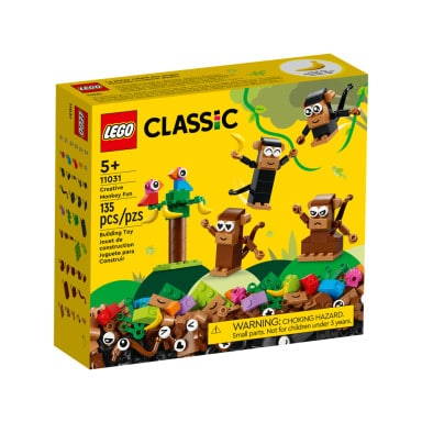 LEGO 11031 Classic Kreatywna małpia zabawa – zdjęcie