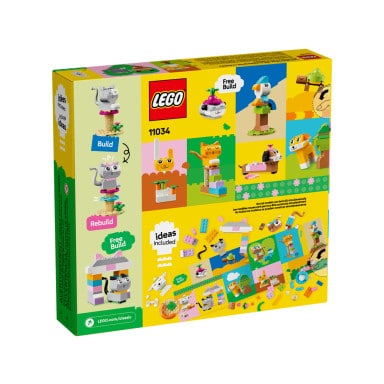 LEGO 11034 Classic Kreatywne zwierzątka – zdjęcie