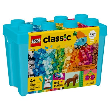 LEGO 11038 Classic Kreatywne pudełko z kolorowymi klockami – zdjęcie