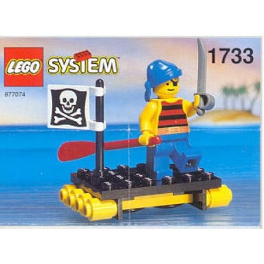 LEGO 1733 Pirat-rozbitek – zdjęcie