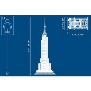 LEGO 21046 Architecture Empire State Building – zdjęcie