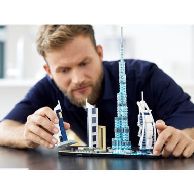 LEGO 21052 Architecture Dubaj – zdjęcie