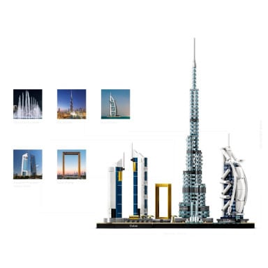 LEGO 21052 Architecture Dubaj – zdjęcie