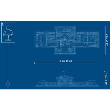 LEGO 21054 Architecture Biały Dom – zdjęcie